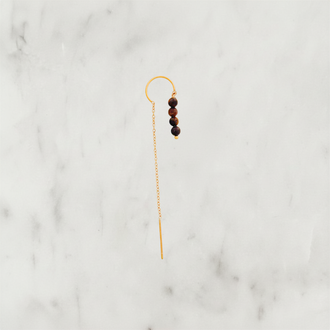 Long Chain Tiger Beads