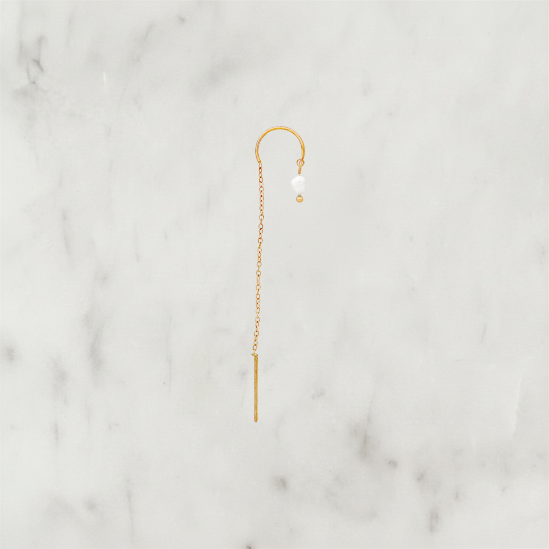 Long Chain Tiny Pearl