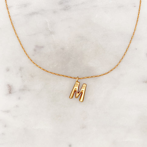 Collier Bambou Initial