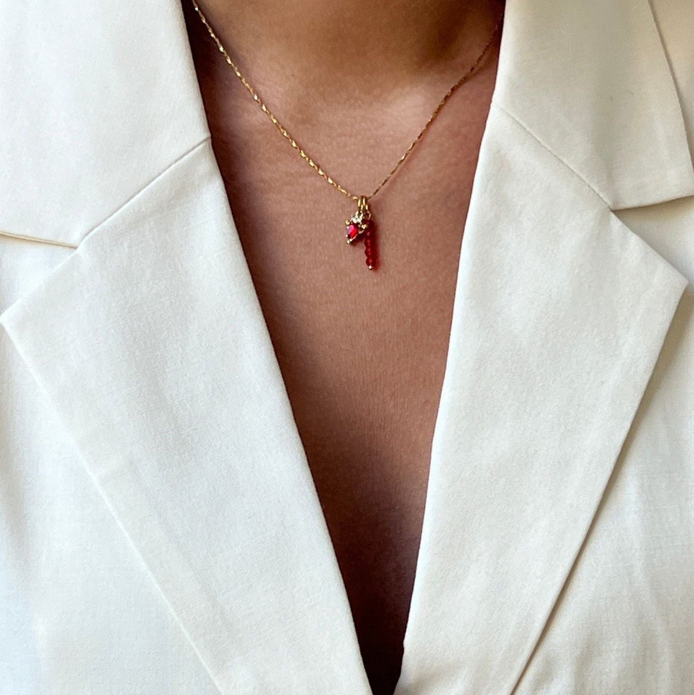 Necklace Lobster Beads