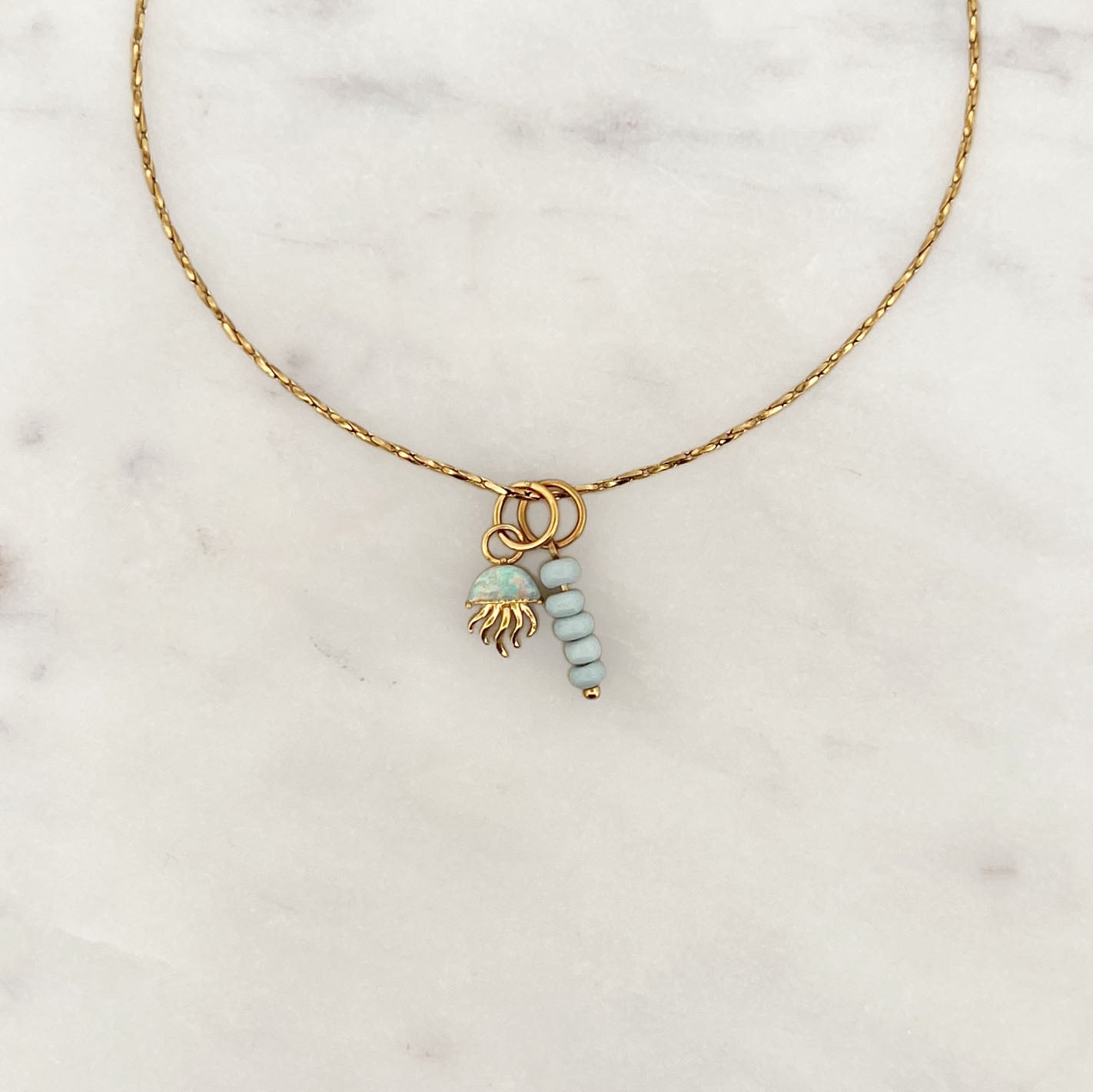 Necklace Sea Charms