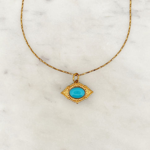 Necklace Turquoise Eye