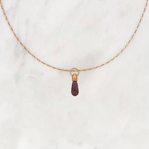 Necklace Manifest Stone Amethyst