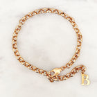 Rolo Bracelet Medium Initial