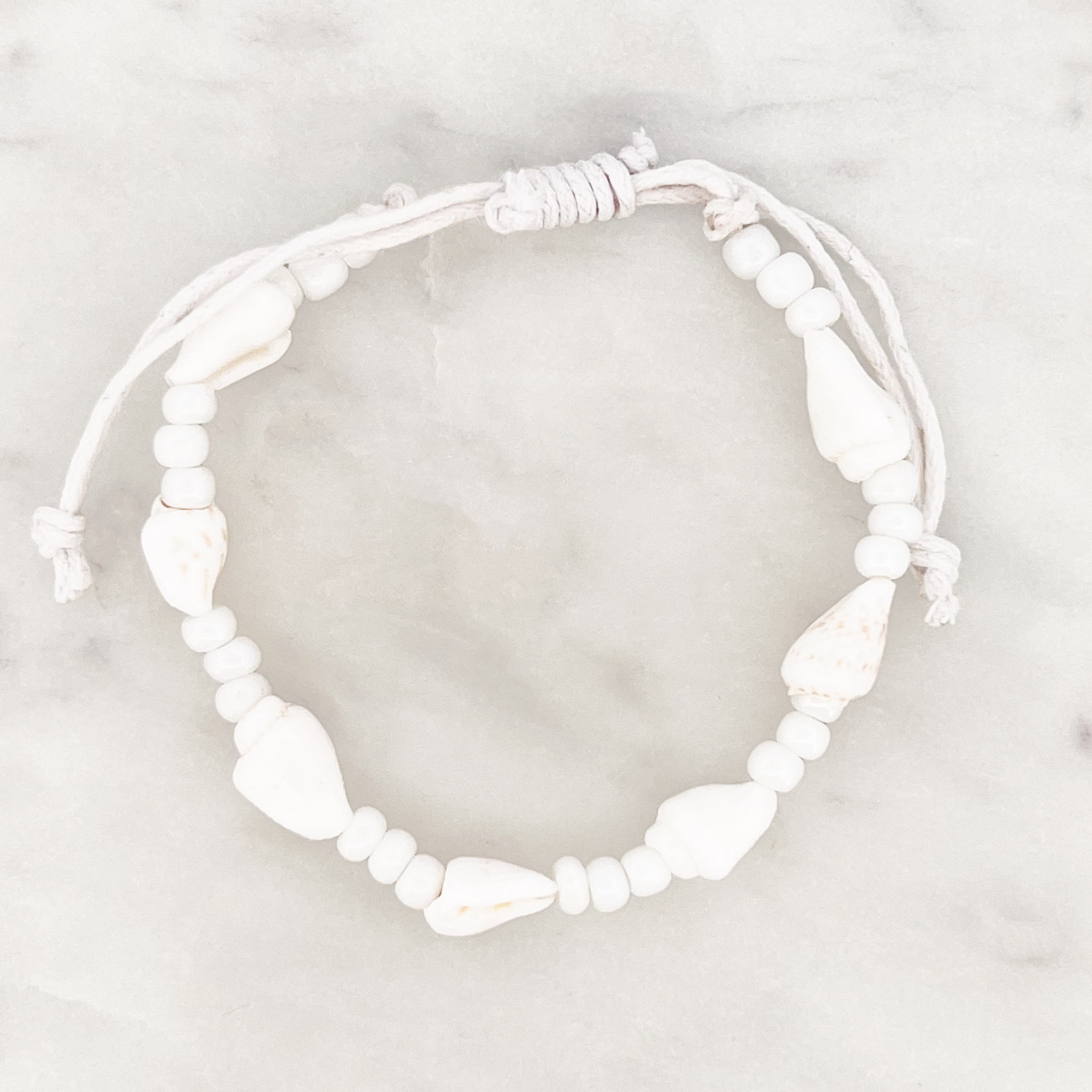 White Shell Bracelet
