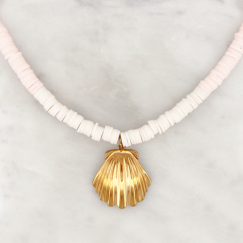 Surf Necklace Big Scallop