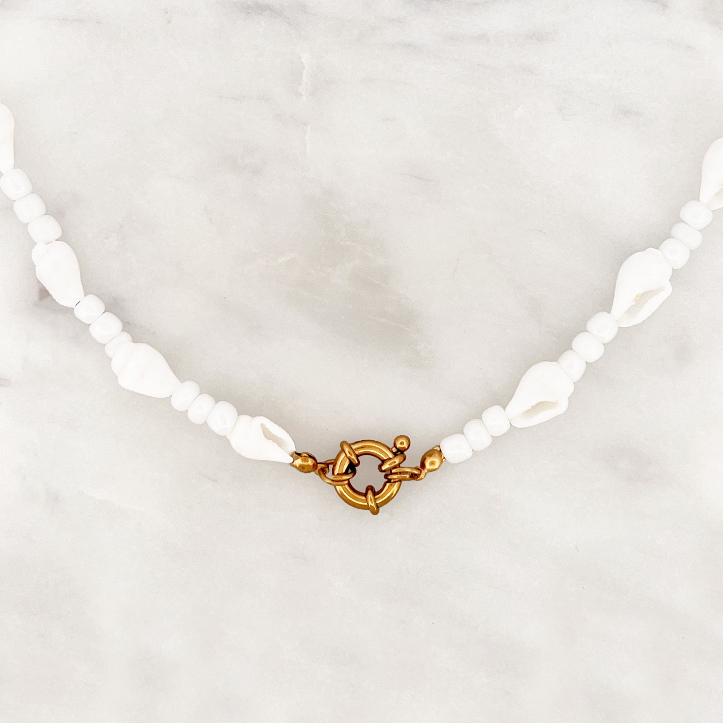 White Shell Necklace