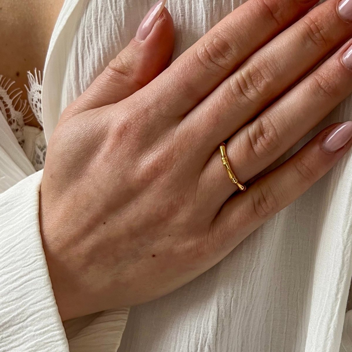 Bamboo Ring - ByNouck Jewelry