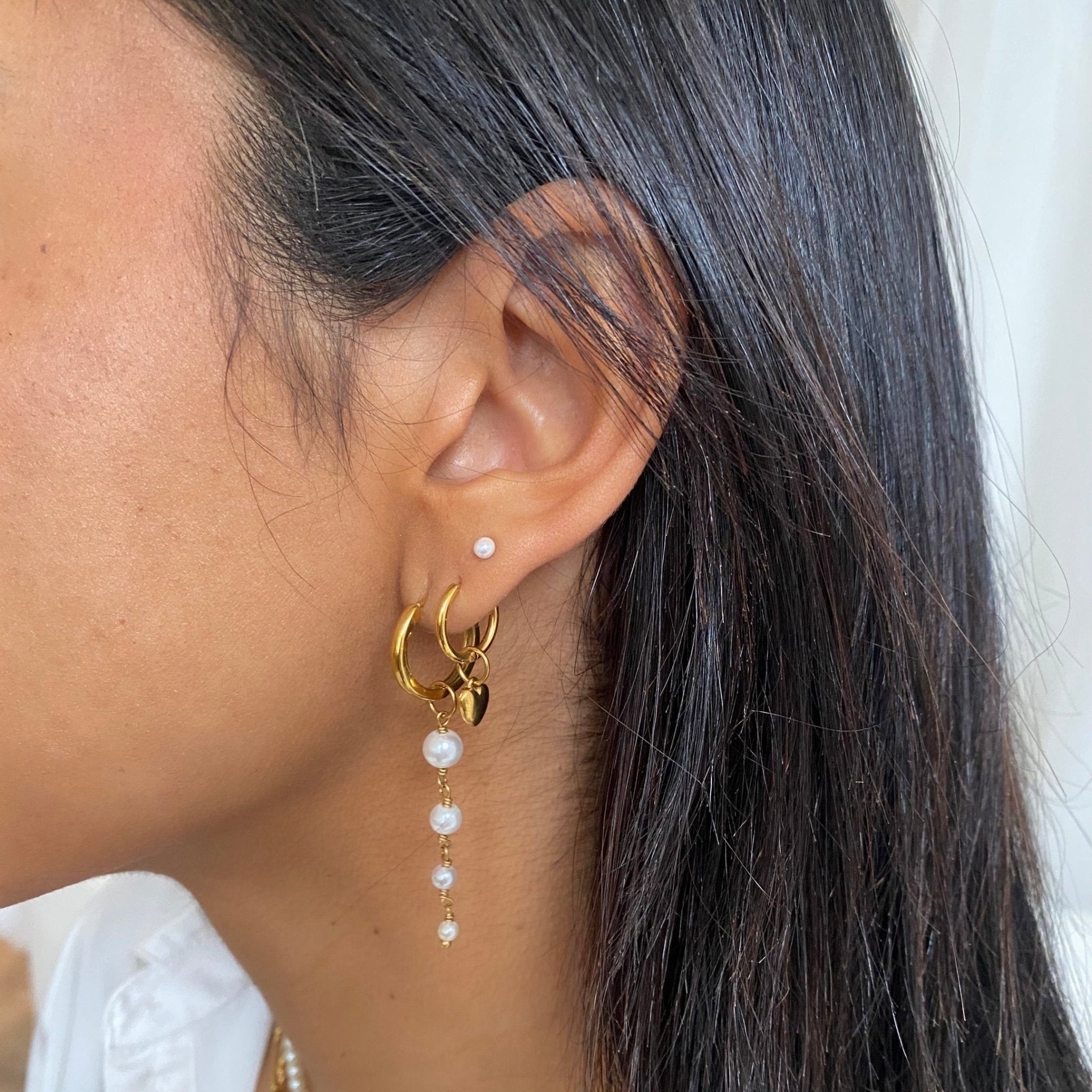 Base Fine Hoop - ByNouck Jewelry