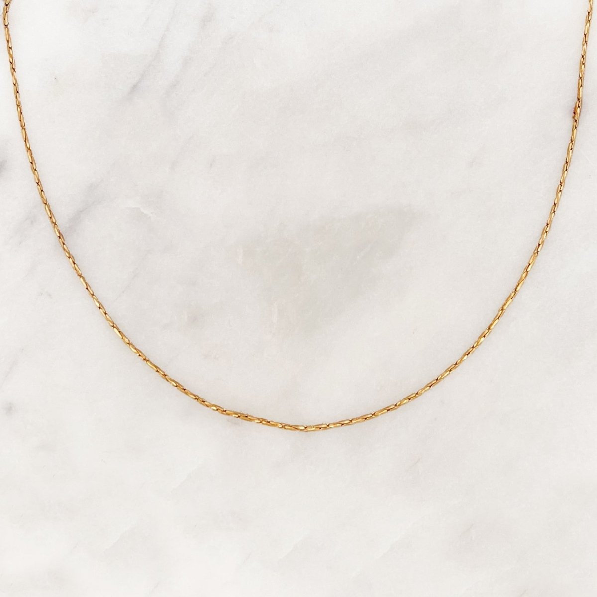 Fine Rope Chain Base Fine Rope Necklace – ByNouck Jewelry