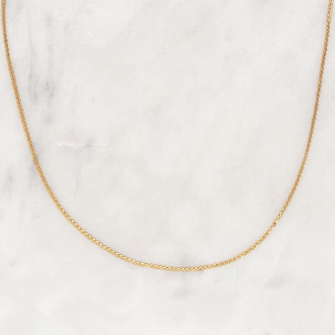 Base Fine Wave Necklace - ByNouck Jewelry