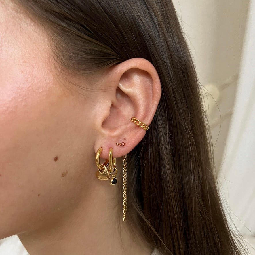 Base Mini Fine Hoop - ByNouck Jewelry