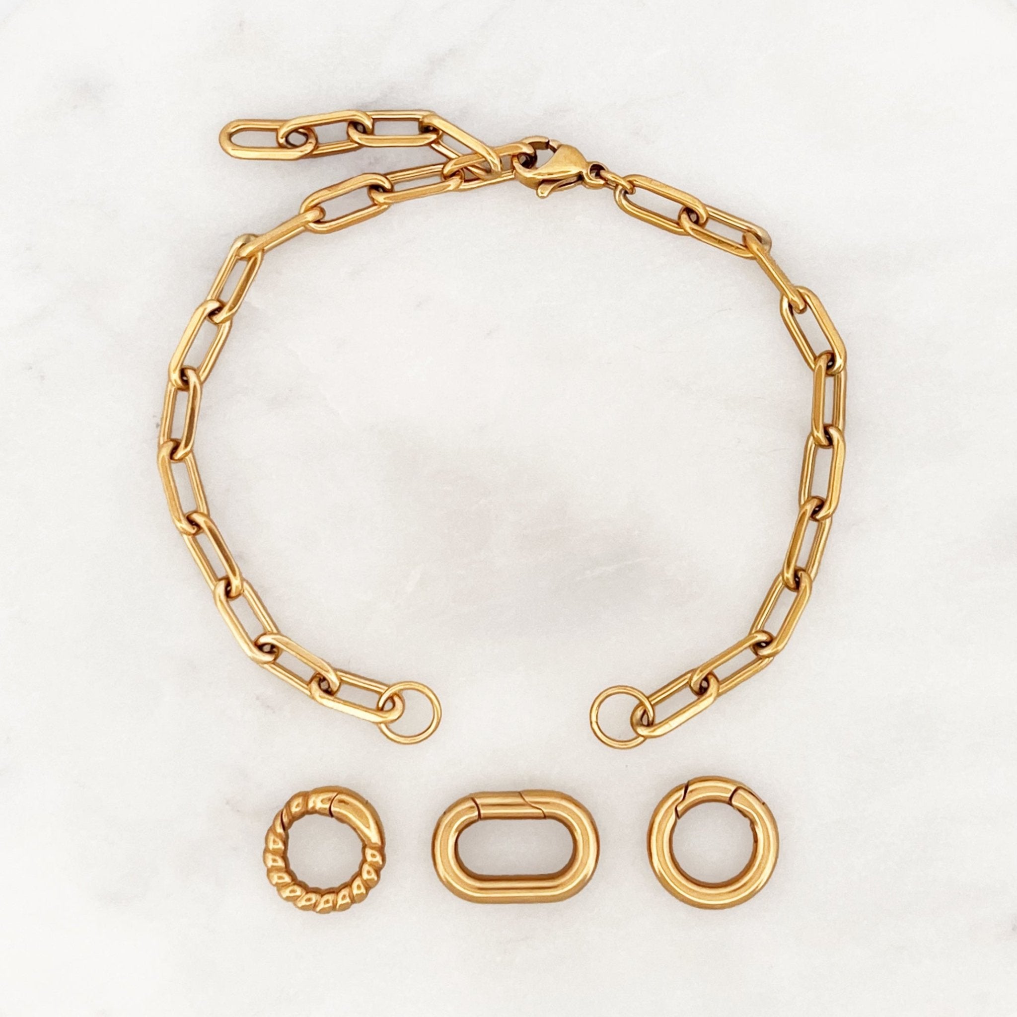 Base Oval Bracelet - ByNouck Jewelry