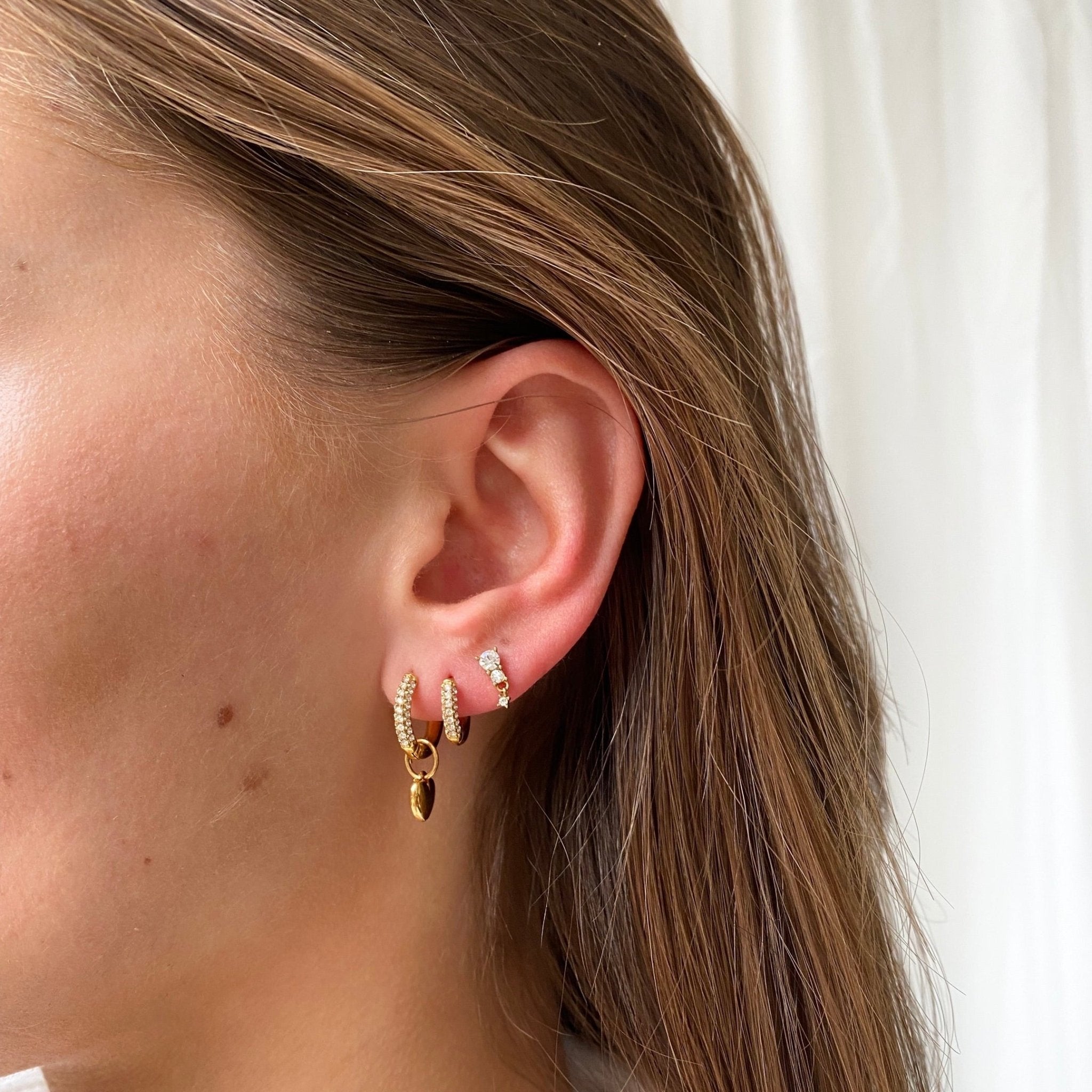 Base Shiny Hoop - ByNouck Jewelry