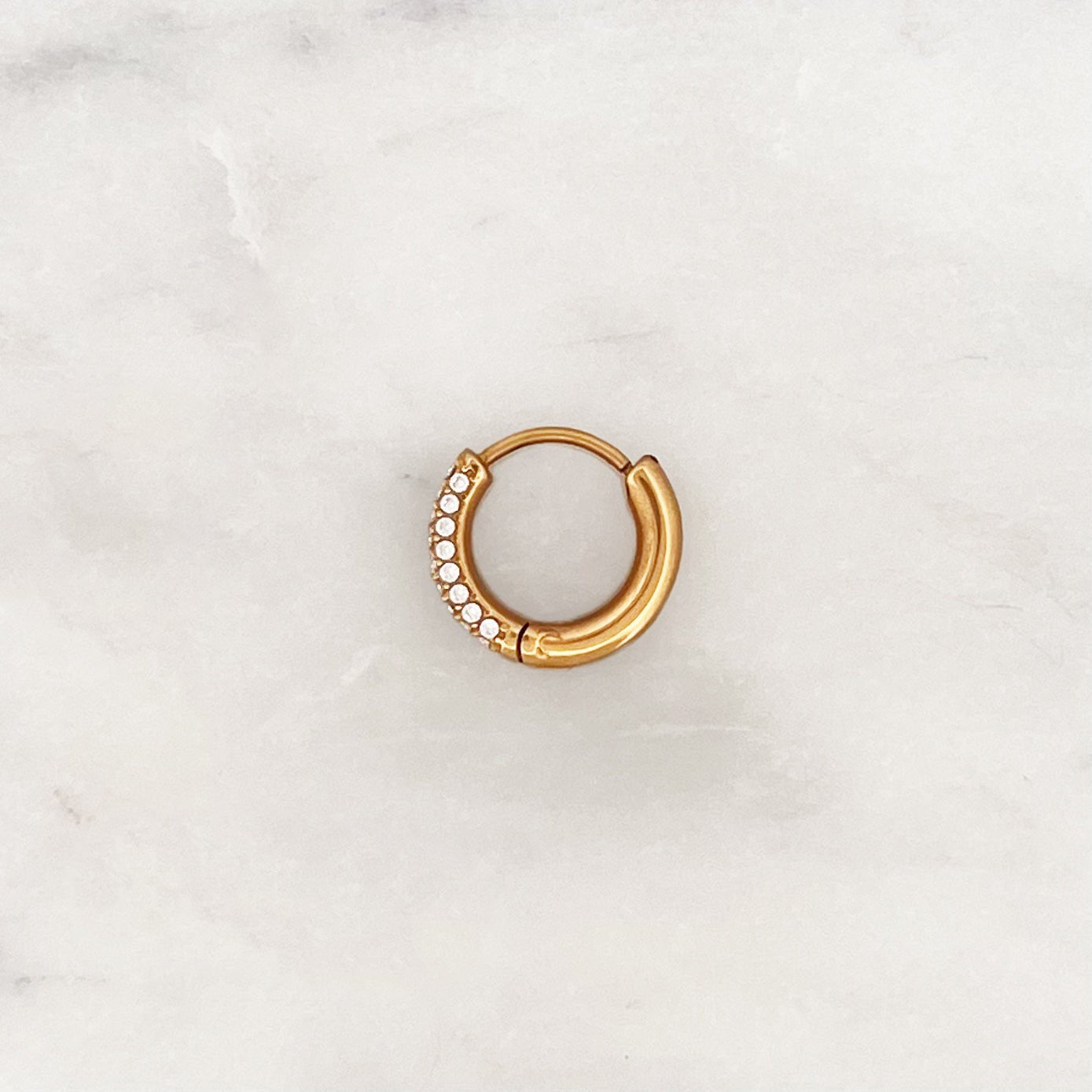 Base Shiny Hoop - ByNouck Jewelry