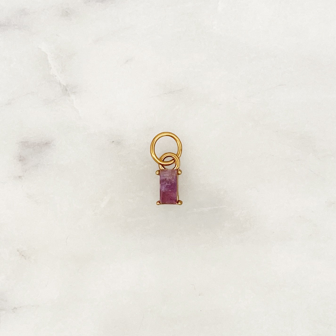 DYO Amethyst Baguette - ByNouck Jewelry