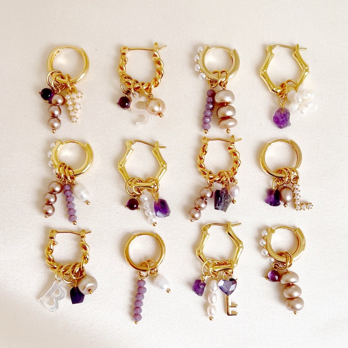 DYO Amethyst Drop - ByNouck Jewelry