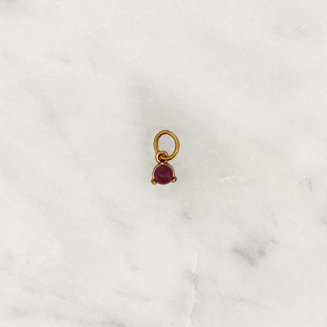 DYO Amethyst Drop - ByNouck Jewelry