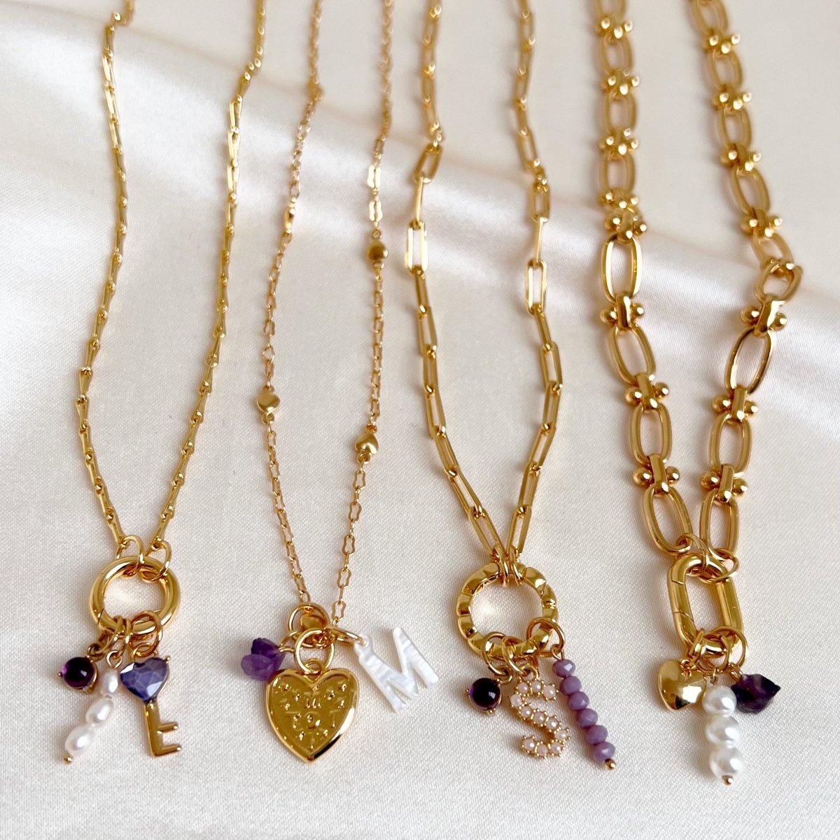 DYO Amethyst Drop - ByNouck Jewelry