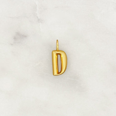 DYO Bamboo Initial - ByNouck Jewelry