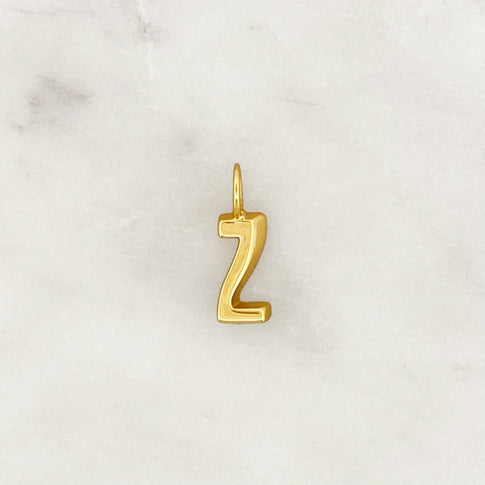 DYO Bamboo Initial - ByNouck Jewelry