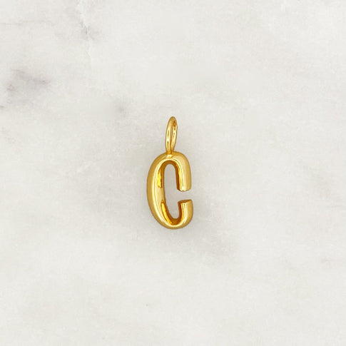 DYO Bamboo Initial - ByNouck Jewelry