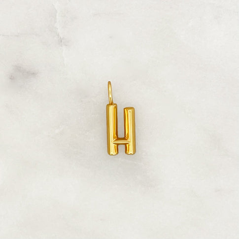 DYO Bamboo Initial - ByNouck Jewelry