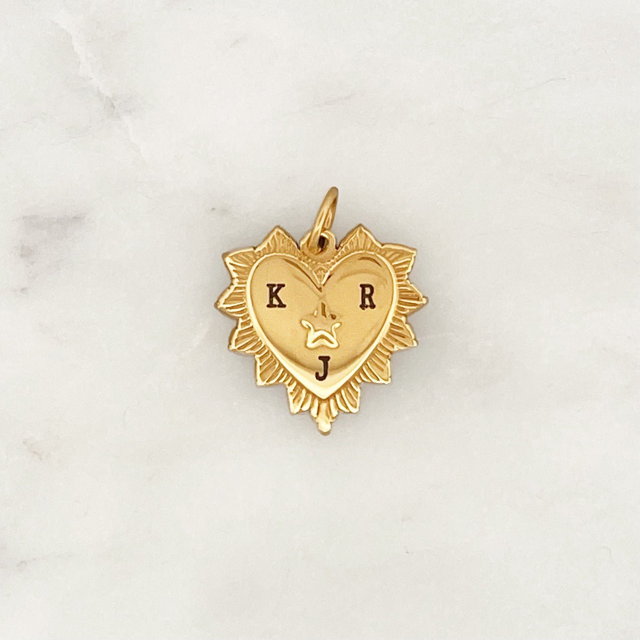 DYO Engrave Vintage Heart - ByNouck Jewelry