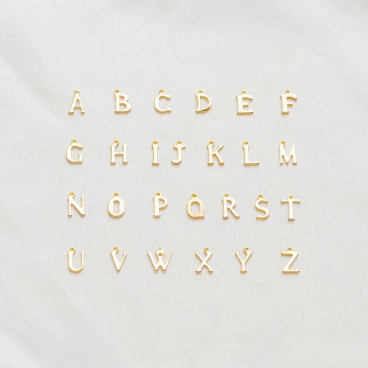 DYO Medium Initial - ByNouck Jewelry