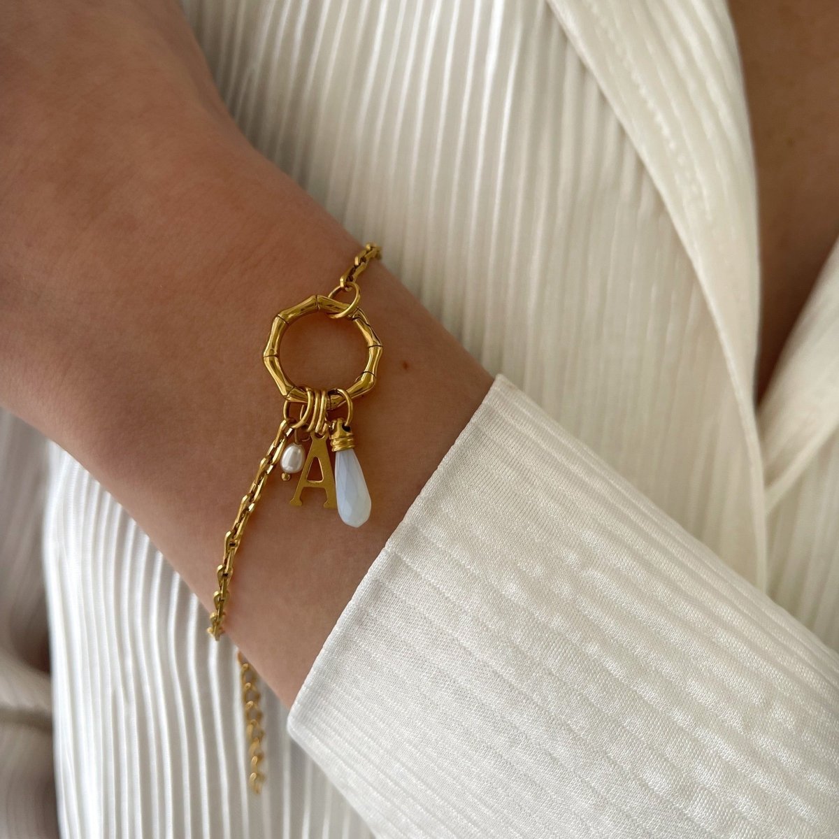 DYO Medium Initial - ByNouck Jewelry