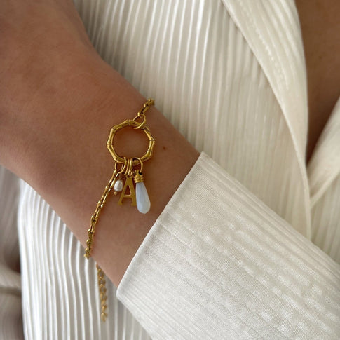DYO Medium Initial - ByNouck Jewelry
