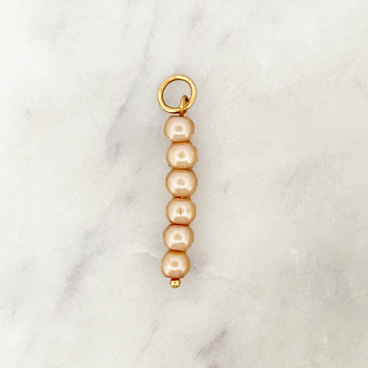 DYO Peach Pearls String - ByNouck Jewelry