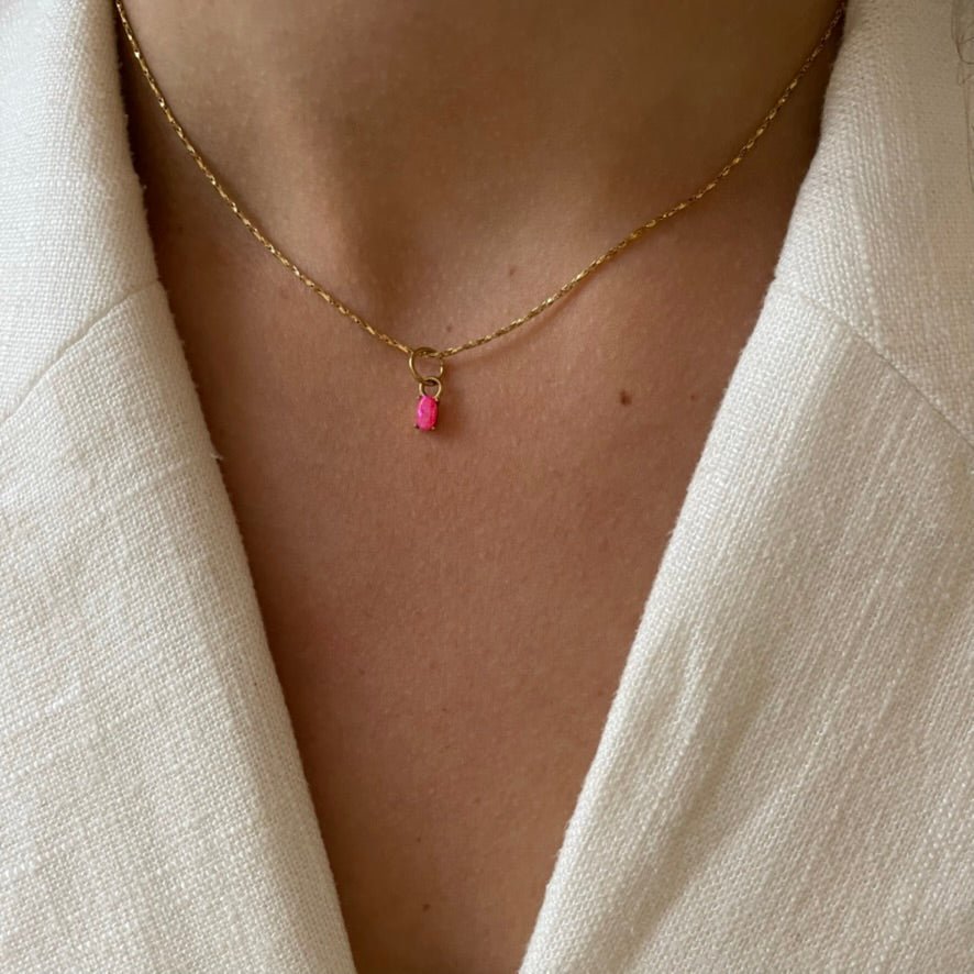 DYO Pink Opal Oval - ByNouck Jewelry