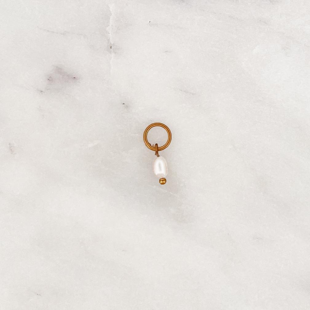 DYO Tiny White Pearl - ByNouck Jewelry