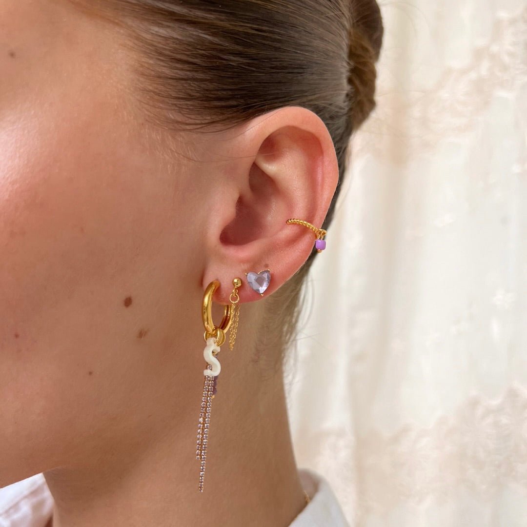 DYO White Initial - ByNouck Jewelry