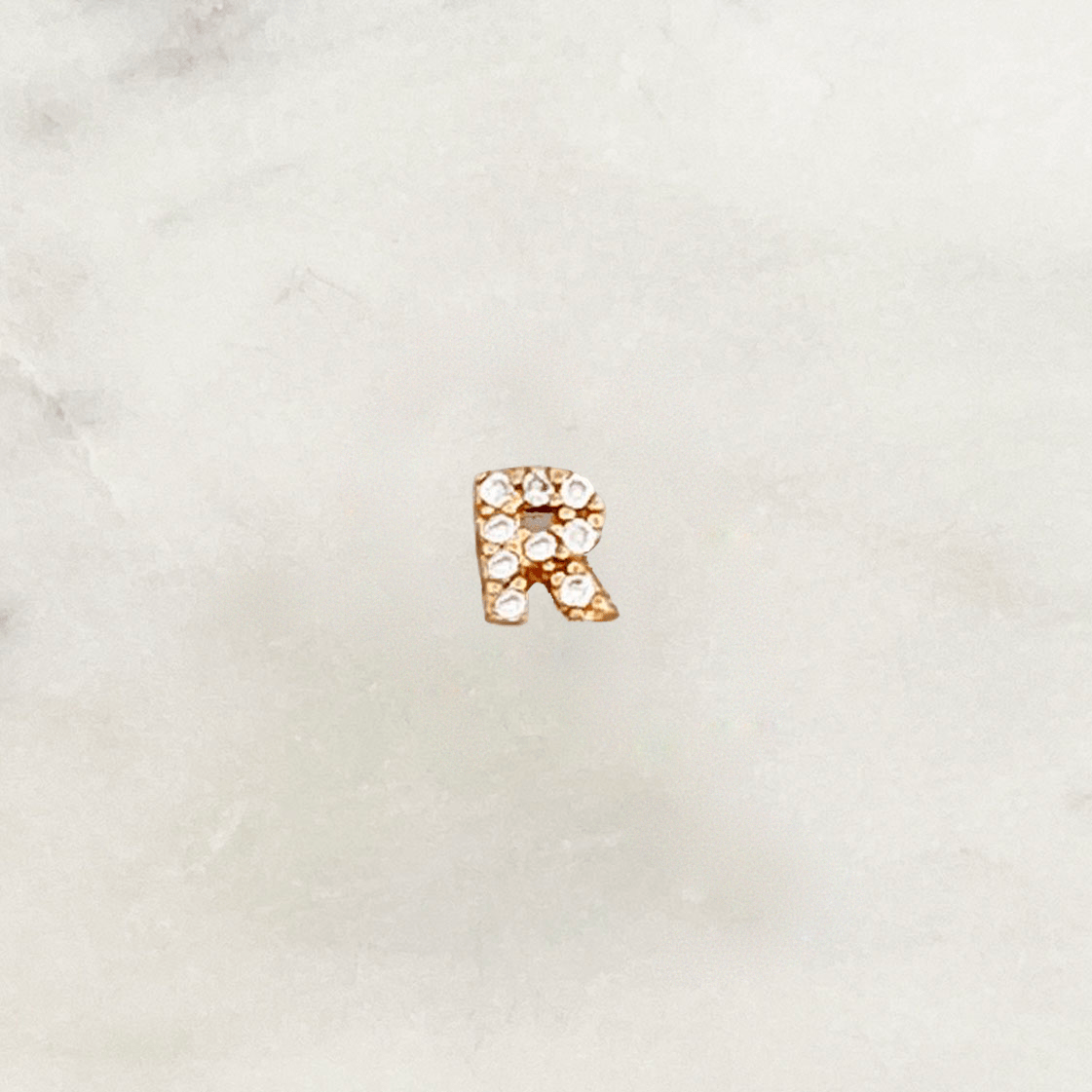 Earstud Initial - ByNouck Jewelry
