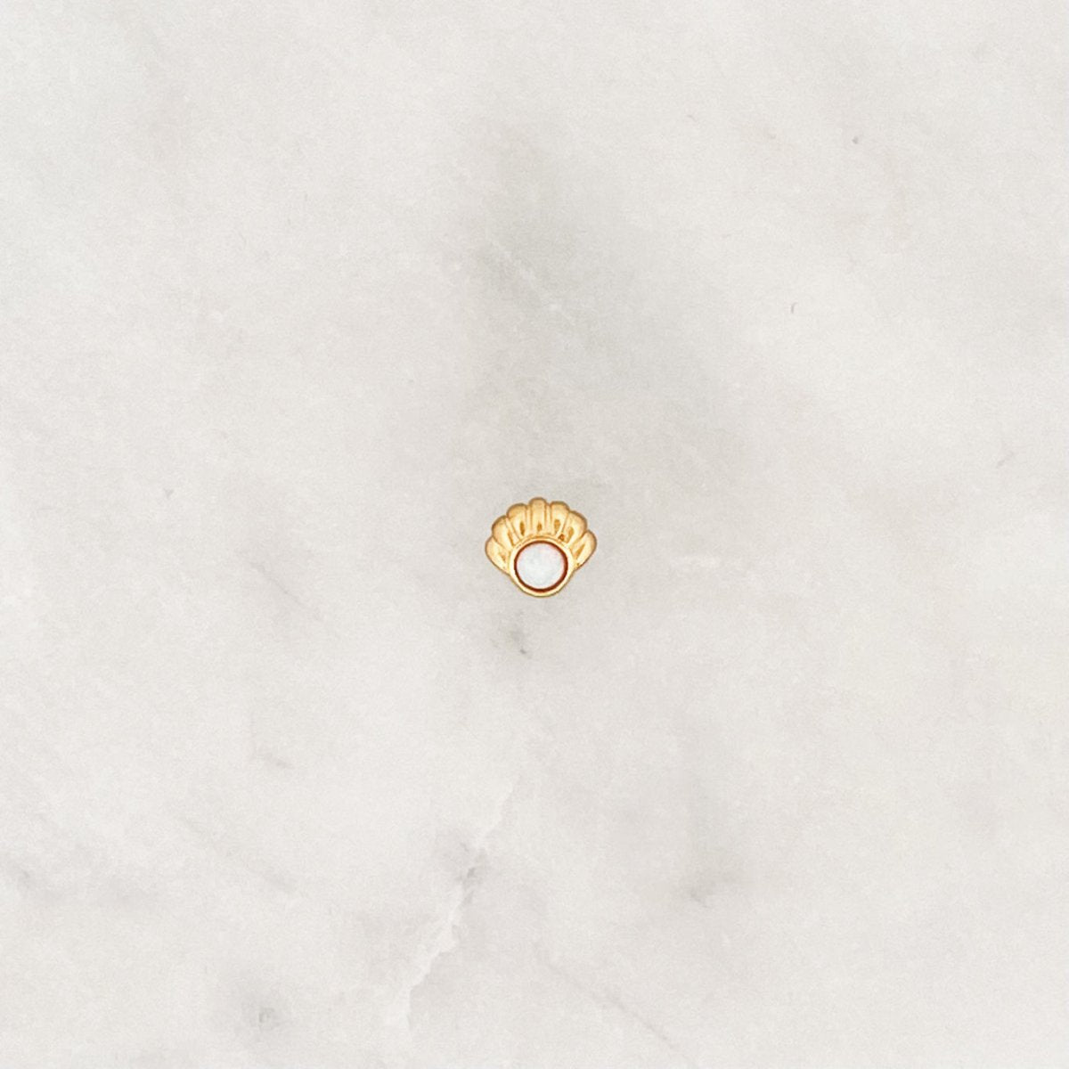 Earstud Opal Shell - ByNouck Jewelry