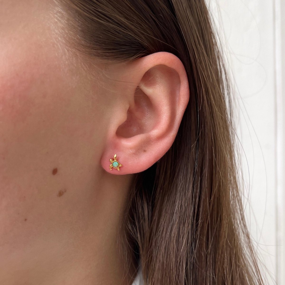 Earstud Turtle - ByNouck Jewelry