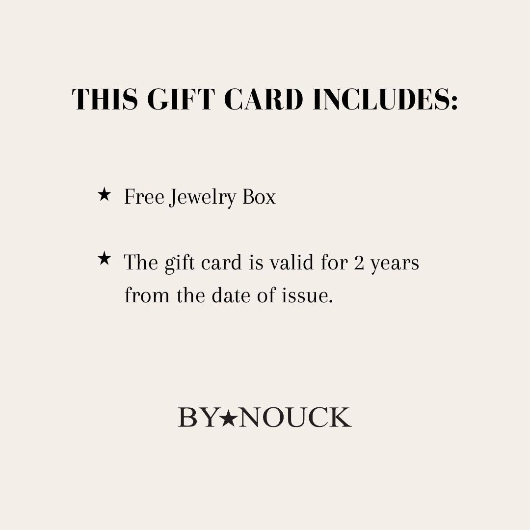 Gift Card - ByNouck Jewelry