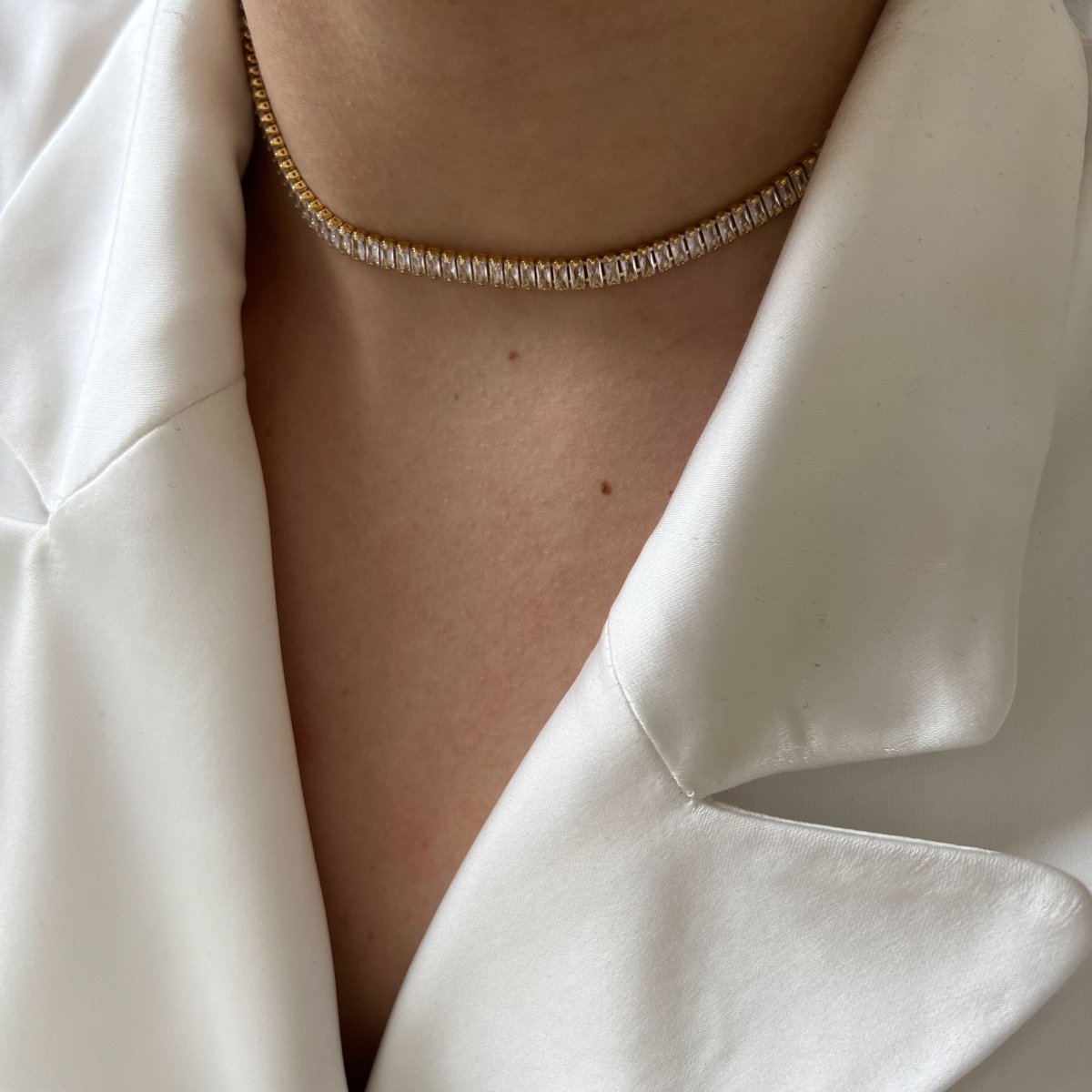 Glamorous Rhinestone Choker - ByNouck Jewelry