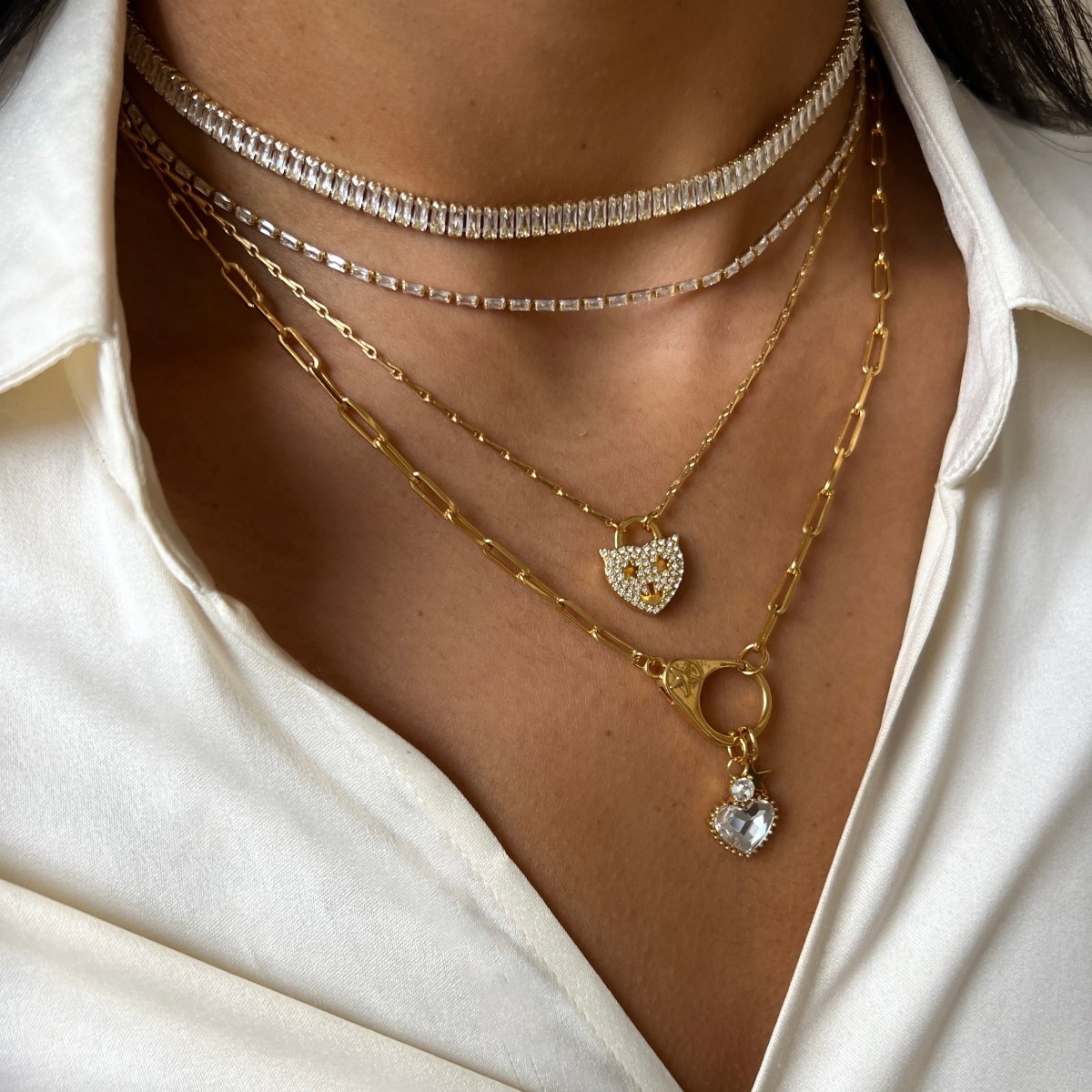 Glamorous Rhinestone Choker - ByNouck Jewelry