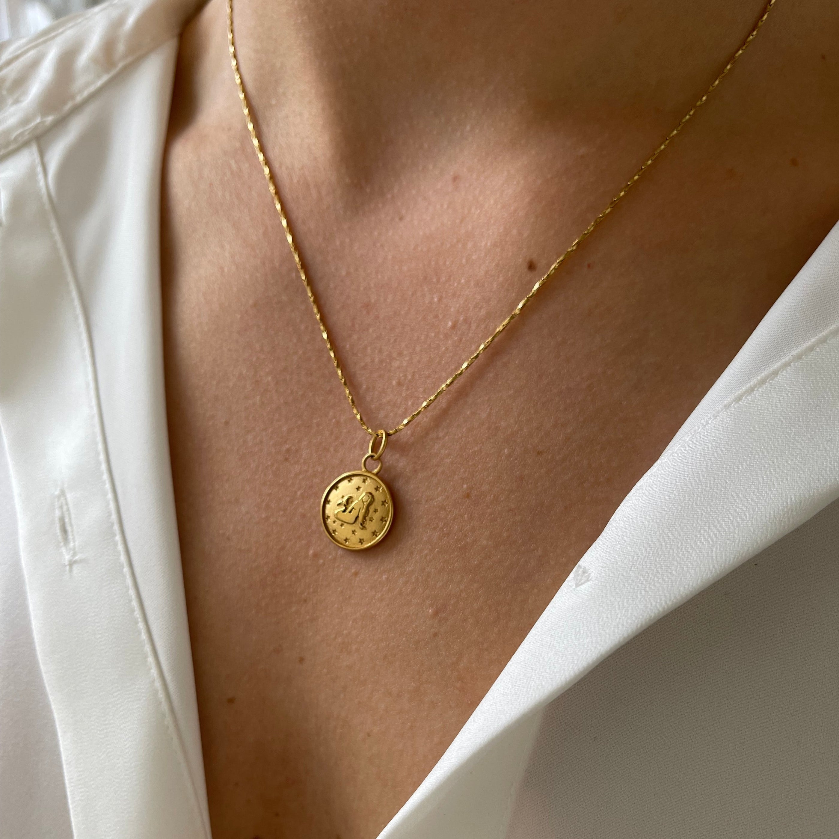 Halskette Wassermann