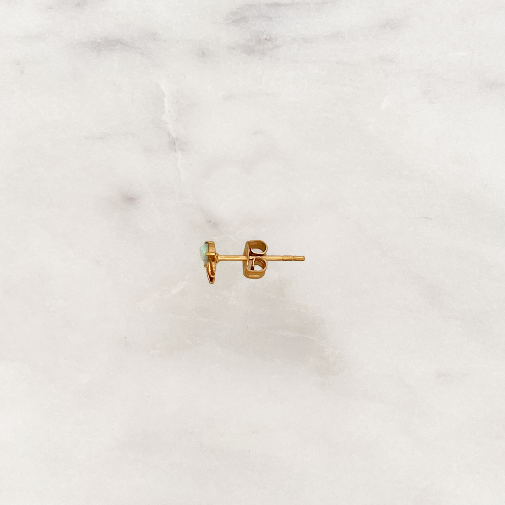 Earstud Blue Jellyfish