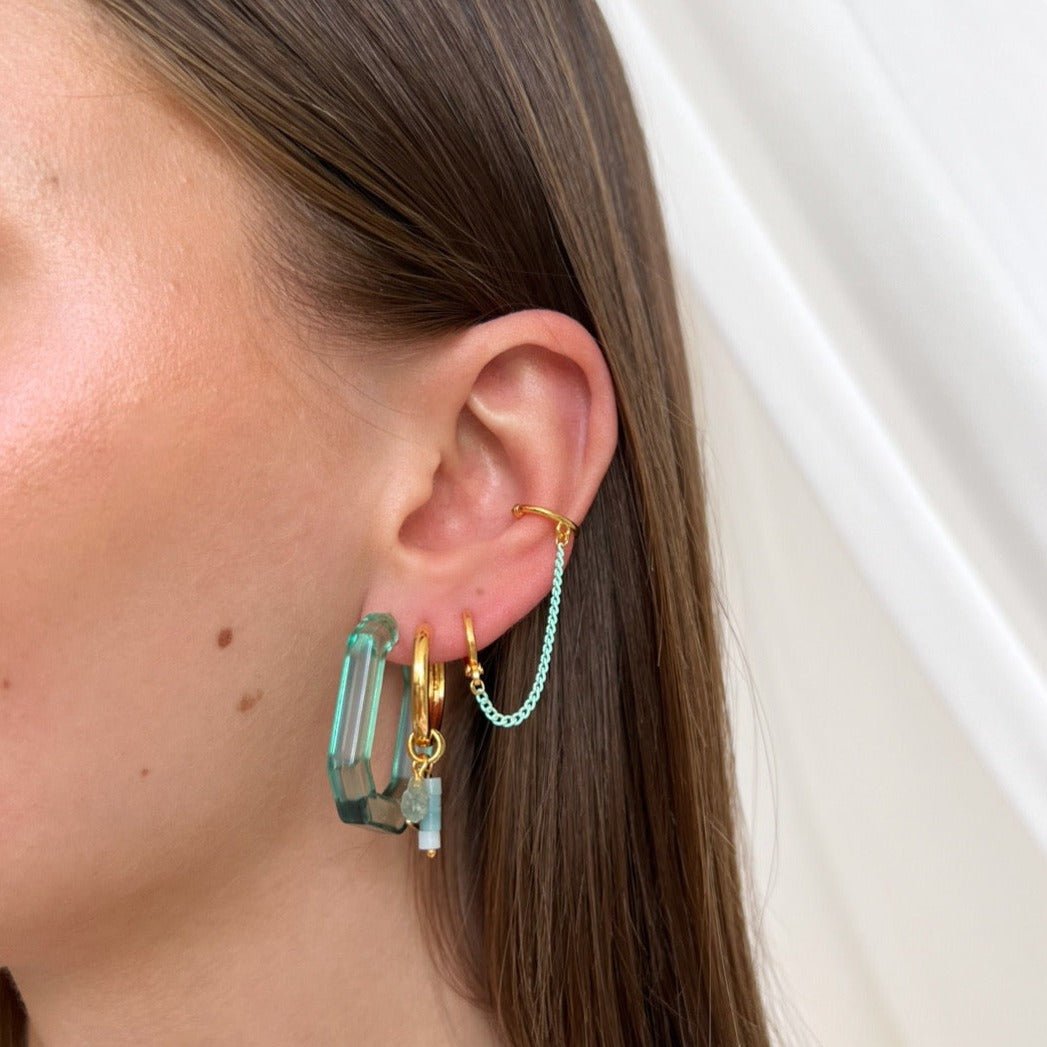 Ocean Buxon Hoop Set - ByNouck Jewelry