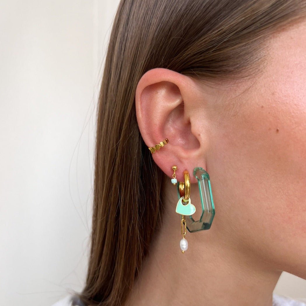 Ocean Buxon Hoop Set - ByNouck Jewelry