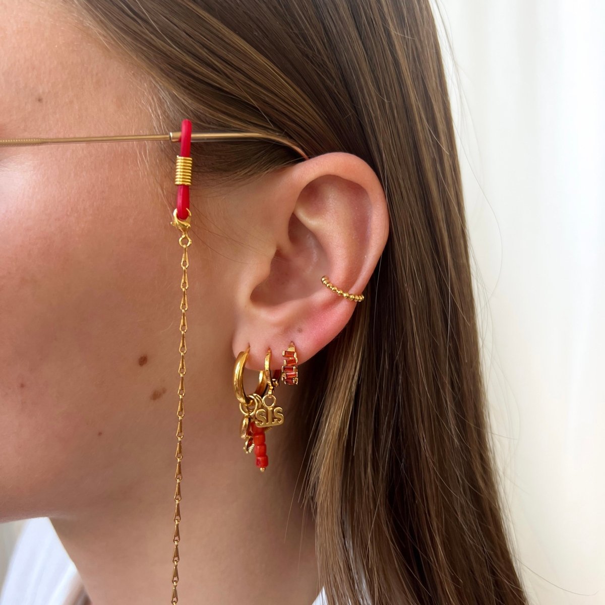 Red Sunny Cord - ByNouck Jewelry