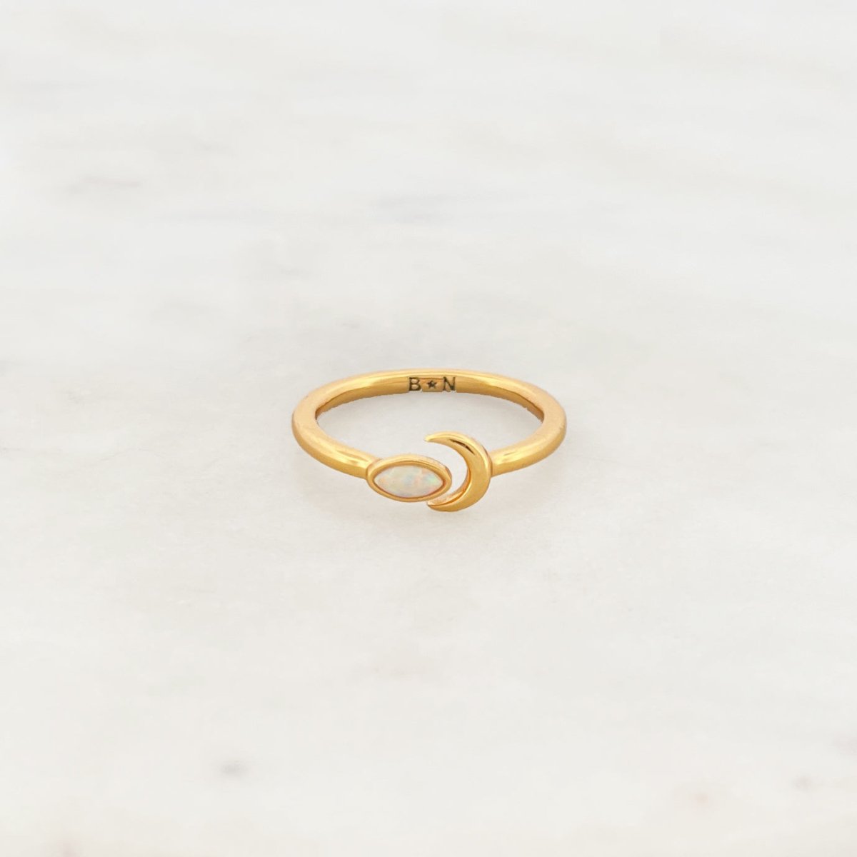 Ring Opal Moon - ByNouck Jewelry