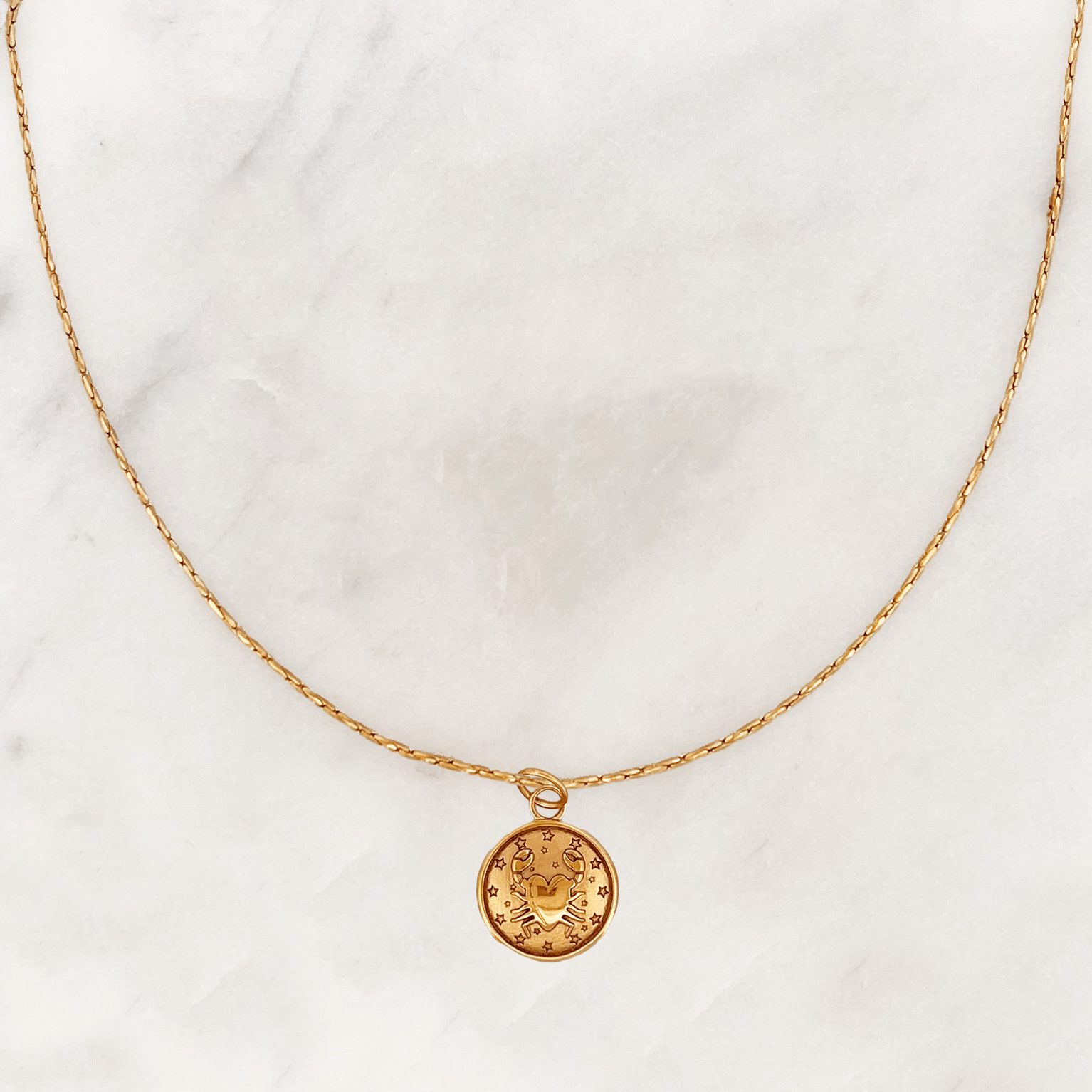 Rope Necklace Cancer - ByNouck Jewelry