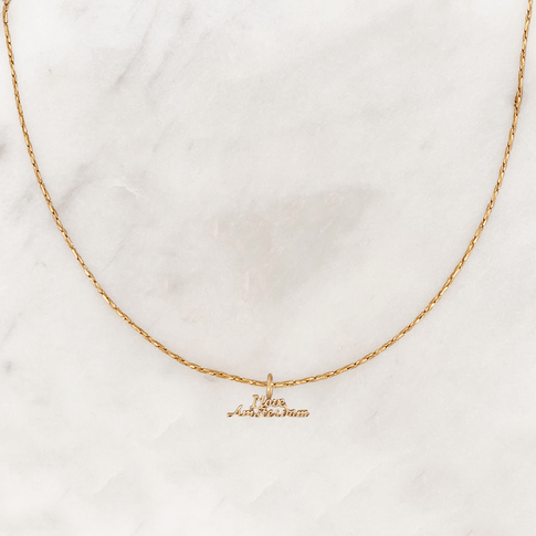 Rope Necklace I Love Amsterdam - ByNouck Jewelry