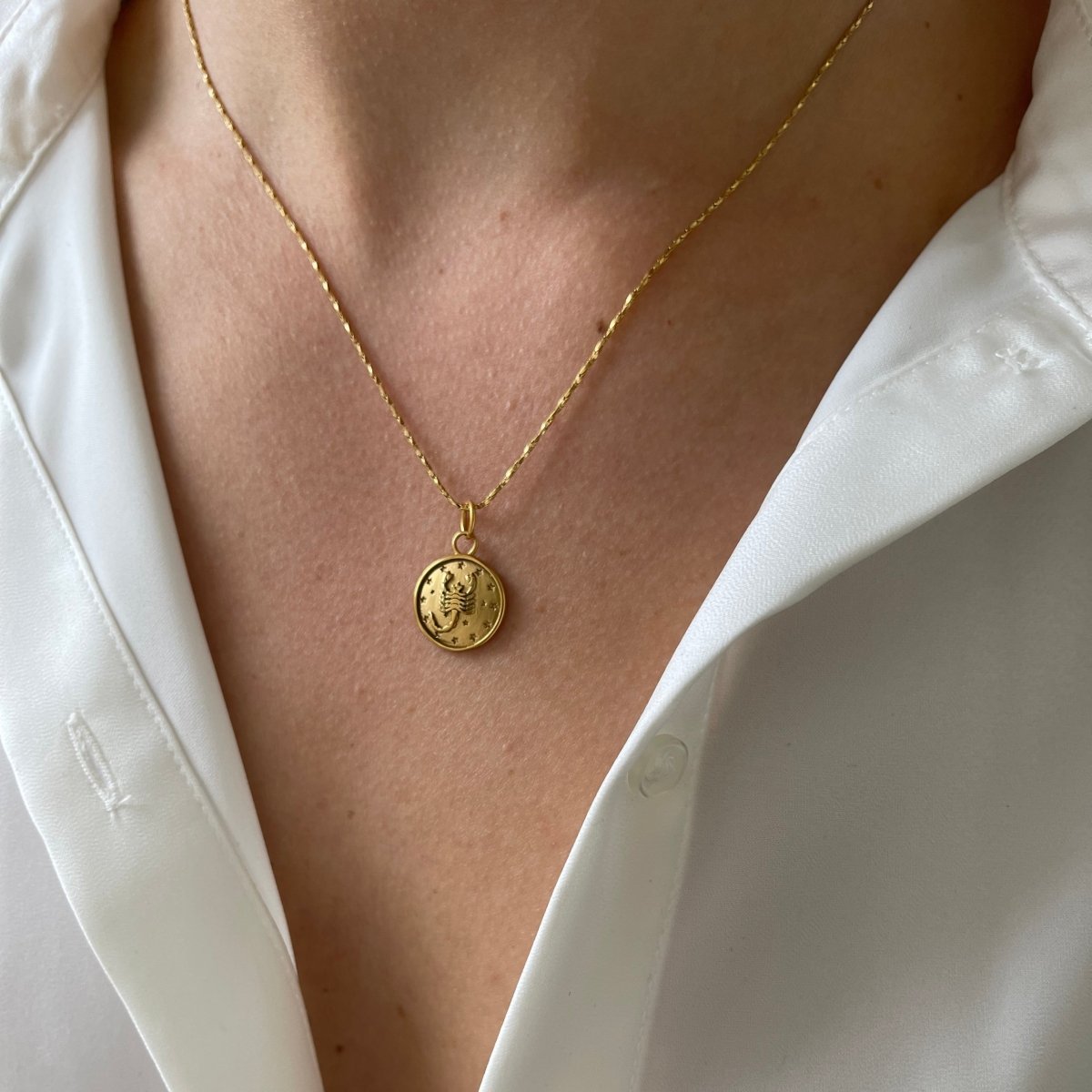 Rope Necklace Scorpio - ByNouck Jewelry